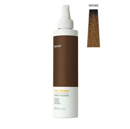 Пигмент за директно боядисване в цвят Кестеняво milk_shake Direct Colour BROWN 100 ml