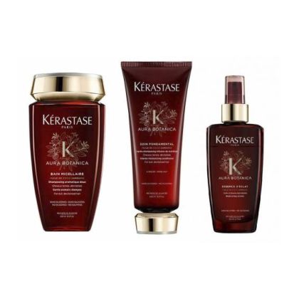 Натурален комплект за блясък на косата Kérastase Aura Botanica 
