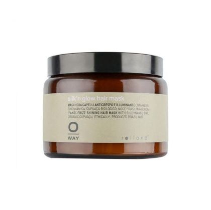 Маска за суха и заплетена коса с анти-фриз ефект O.Way Silk'N Glow Mask 500ml