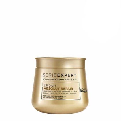 Моментално възстановяваща маска за силно изтощена коса LOreal  Professionnel Absolut Repair Lipidium 250мл