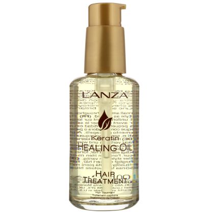 Еликсир с кератин за обем и брилянтен блясък за всеки тип коса LANZA Keratin Healing Oil Treatment 50ml