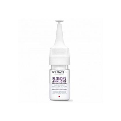 Ампула със серум за запазване на цвета на руса коса Goldwell Blondes&Highlights Color Lock Serum 18ml