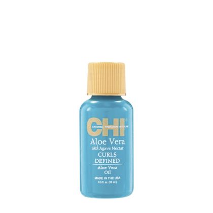 Олио за къдрава коса с алое вера CHI Aloe Vera Curl Defined Oil 15ml