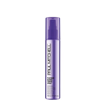 Спрей за неутрализиране на жълти оттенъци за руса коса Paul Mitchell Platinum Blonde Toning Spray 150ml