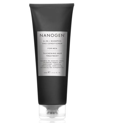 5 в 1 Шампоан и балсам за мъже Nanogen Men's 5in1 Shampoo and Conditioner 240ml
