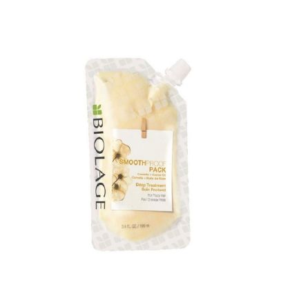 Изглаждаща маска с анти-фриз ефект за непокорна коса Biolage Smoothproof Pack Deep Treatment 100 мл.