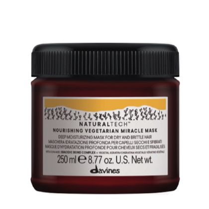 Дълбоко подхранваща и хидратираща маска за суха и чуплива коса Davines Nourishing Vegetarian Miracle Mask 250мл