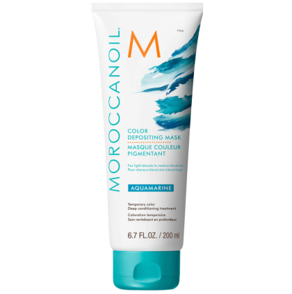 Оцветяваща маска за коса Moroccanoil Color Depositing Mask Aquamarine 200 мл.