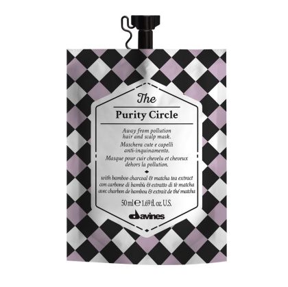 Дълбокопочистваща маска за коса и скалп Davines The Purity Circle 50ml