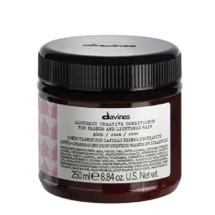 Пигментиращ балсам в розово за руса или изсветлена коса Davines Alchemic conditioner Pink 250 мл
