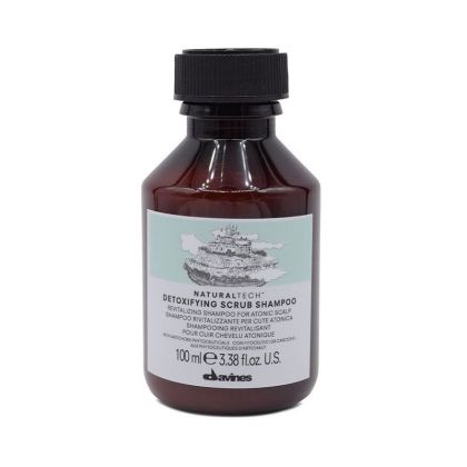 Шампоан за дълбоко почистване на скалп при всеки тип коса DAVINES Detoxifying  scrub Shampoo 100 ml