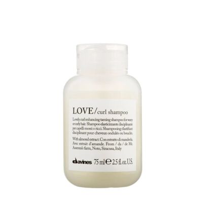 Хидратиращ шампоан за къдрава коса с екстракт от бадеми DAVINES LOVE Curl Shampoo 75ml
