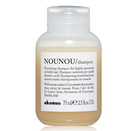Подхранващ шампоан за увредена или много суха коса Davines NOUNOU Shampoo 75мл