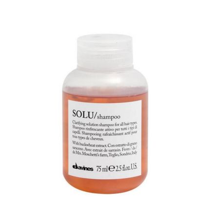 Активно освежаващ шампоан за всички типове коса DAVINES SOLU Shampoo 75ml