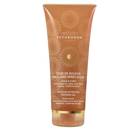 Мицеларен душ гел за лице и тяло след излагане на слънце  Institut Esthederm Micellar shower gel 200 ml