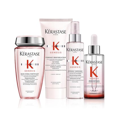Комплект против косопад за тънка фина коса Kerastase Genesis Oily Weakened Hair Care Set