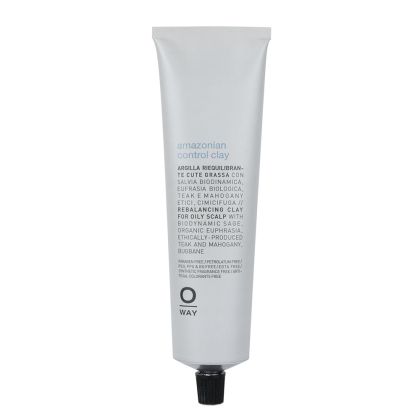 Органична бяла глина за мазна коса и скалп O.Way Rebalancing Amazonian Control Clay 150ml