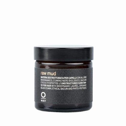 Стилизираща глинена паста за обем с матов финиш за мъже O.WAY MEN Raw Mud 50ml
