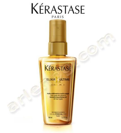 Еликсир за коса с четири вида скъпоценни масла за всеки тип коса Kerastase Elixir Ultime 50 мл.