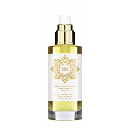 Сухо масло за тяло и коса Moroccan Rose Gold Glow Perfect Dry Oil by REN 