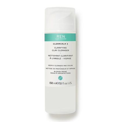 Препарат за пречистване на лицето ClearCalm 3 Clarifying Clay Cleanser by REN 