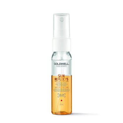 Слънцезащитен спрей за всеки тип коса без изплакване Goldwell Dualsenses Sun Reflects UV Protect Spray 50ml