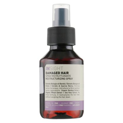 Реструктуриращ спрей за слаба, увредена коса без изплакване INSIGHT Damaged Hair Restructurizing Spray 100ml