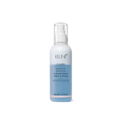 Кератинов 2-фазен спрей за подхранване и разресване KEUNE Care Keratin Smooth  2 Phase Spray 80мл.