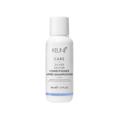 Матиращ мини балсам за свеж тон на руса и сребриста коса Keune Care Silver Savior Conditioner 80ml