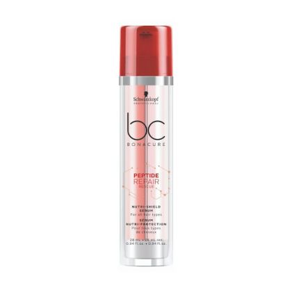 Подхранващ защитен серум за увредена коса Schwarzkopf Professional BC Peptide Repair Nutri Shield Serum 2x28ml
