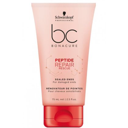 Серум за запечатване на цъфтящи връхчета Schwarzkopf Professional BC Peptide Repair Sealed Ends 75ml