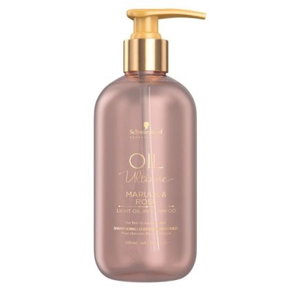 Шампоан за тънка коса с есенциални масла Schwarzkopf Professional Oil Ultime Marula Rose Shampoo 300ml