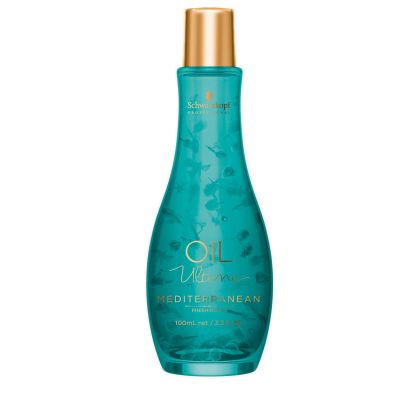 Слънцезащитно финиш масло за блясък на косата Schwarzkopf Professional Oil Ultime Mediterranean Finishing Oil 100ml