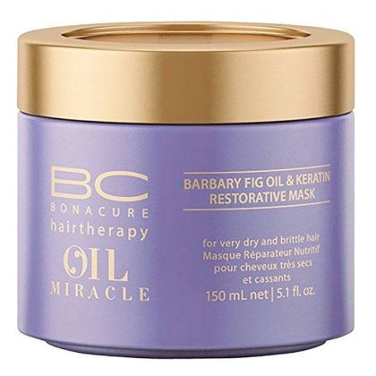 Маска за суха плътна коса с масло от кактус Schwarzkopf Professional BC Oil Miracle Barbary Fig Mask 150ml