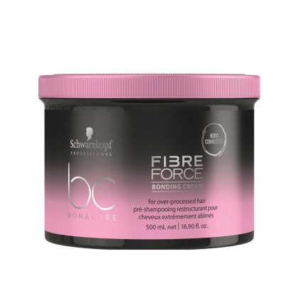 Подсилващ крем за силно увредена коса преди шампоана Schwarzkopf Professional BC Fibre Force Bonding Cream 500ml