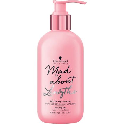 Шампоан за поддържане на дълга коса Schwarzkopf Professional Mad About Lengths Cleanser 300ml