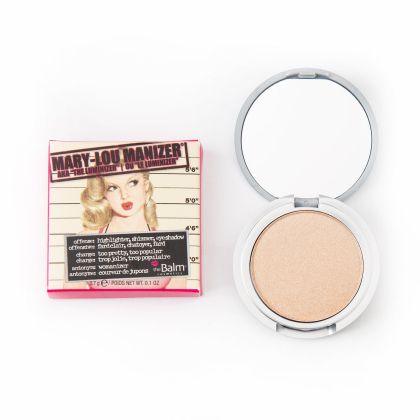 Мини пудра хайлайтър, сенки и блясък theBalm Mary Lоu Manizer 2.7g