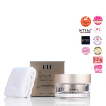 Комплект почистващ балсам и кърпа за лице Emma Hardie Moringa Balm + Cloth
