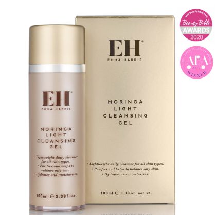 Почистващ гел за всеки тип кожа Emma Hardie Moringa Light Cleansing Gel