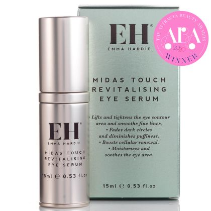 Ревитализиращ околоочен серум с хиалуронова киселина Emma Hardie Midas Touch Revitalising Eye Serum