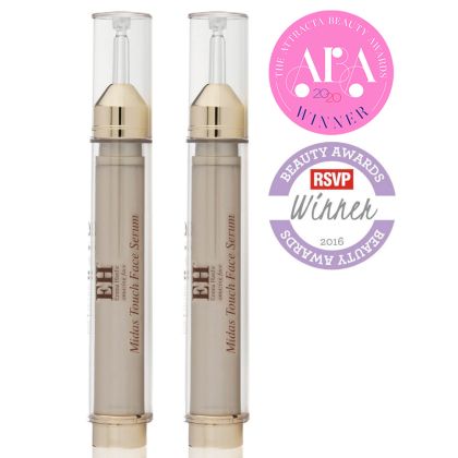 Изглаждащ хиалуронов серум Emma Hardie Midas Touch Face Serum Duo