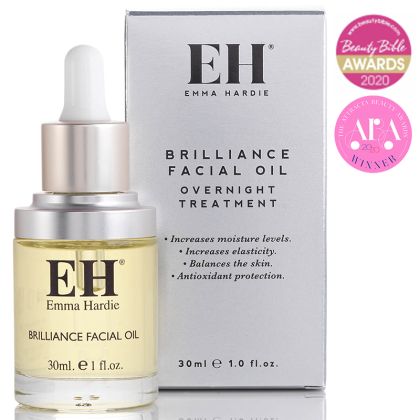 Хидратиращо етерично масло за блясък Emma Hardie Brilliance Facial Oil