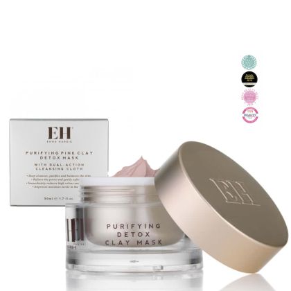 Детоксикираща глинена маска Emma Hardie Brilliance Purifying Pink Clay Detox Mask