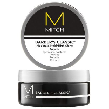 Помада със средна фиксация и екстремен блясък за мъже Paul Mitchell Mitch Barber's Classic Pomade 85g