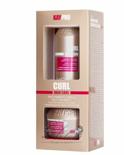 Мини комплект за къдрава коса KayPro Curl Travel Kit 2x100ml