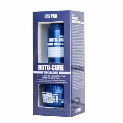 Мини комплект с пептиди за реконструиране на силно увредена коса KayPro Botu-Cure Travel Kit 2x100ml