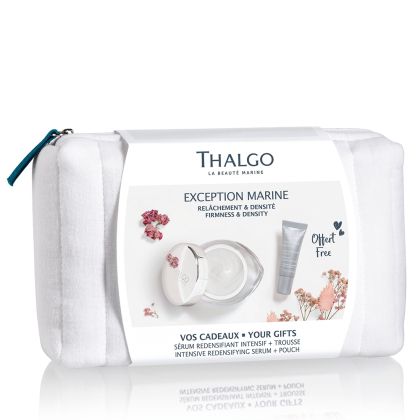 Комплект за лифтиране и подмладяване на зряла кожа THALGO Exception Marine с козметична чантичка