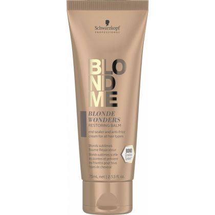 Възстановяващ балм за руса коса Schwarzkopf Professional BlondMe Blonde Wonders Restoring Balm 75ml