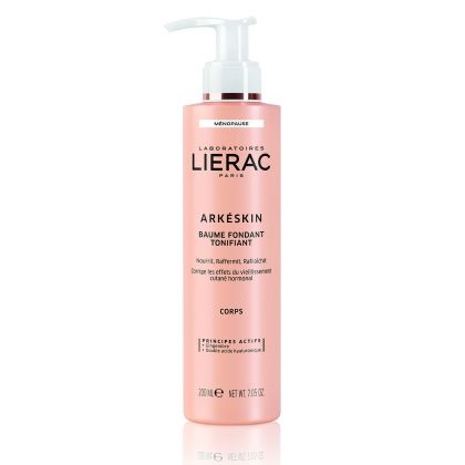 Подхранващ и стягащ балсам за тяло за жени в менопауза Lierac Arkeskin Toning Melt-in Balm 200ml