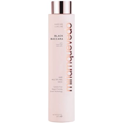Веган маска за растеж на косата Miriam Quevedo Black Baccara Hair Multiplying Mask 250ml
